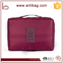 Promotion Polyester Women Travel Cosmetic Bag